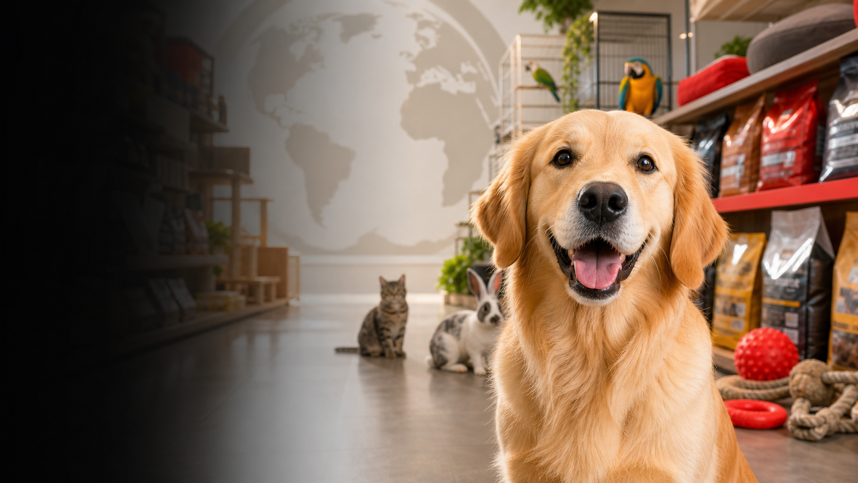 Cachorro feliz em destaque no Mundo Animal